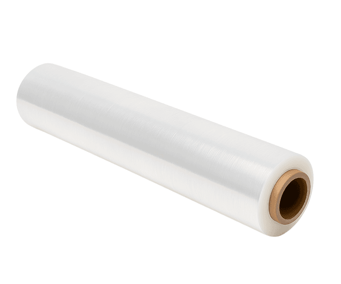 Hoofdbeeld Handwikkelfolie Transparant – 50cm x 300m x 20my